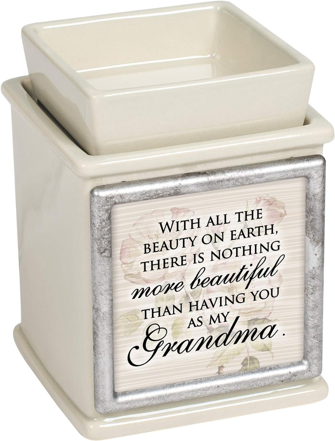 Elanze Designs Beautiful Grandma Powder Sand Interchangeable Photo Frame Candle Wax Oil Warmer