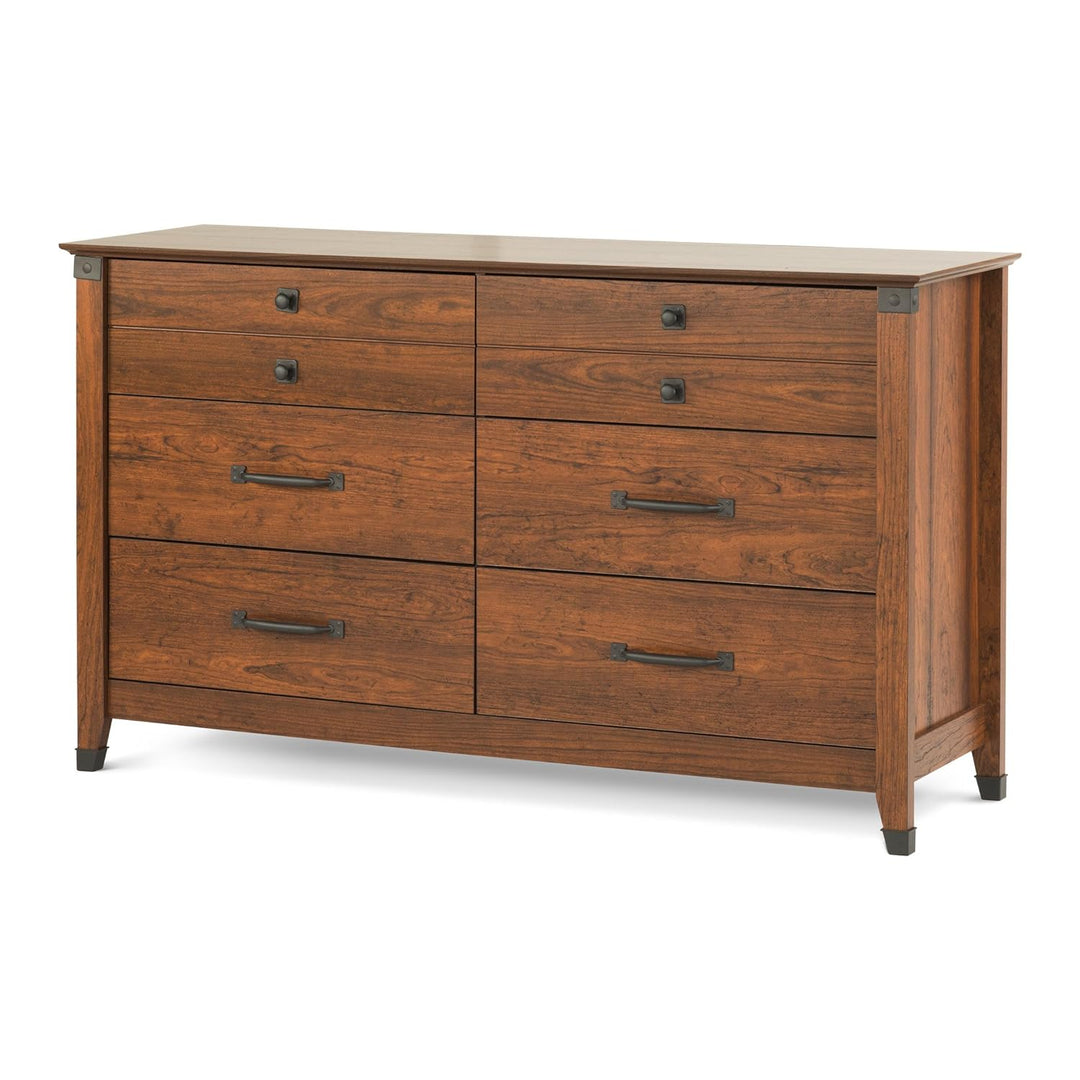 Child Craft Redmond Collection Ready-To-Assemble Double Dresser - Coach Cherry